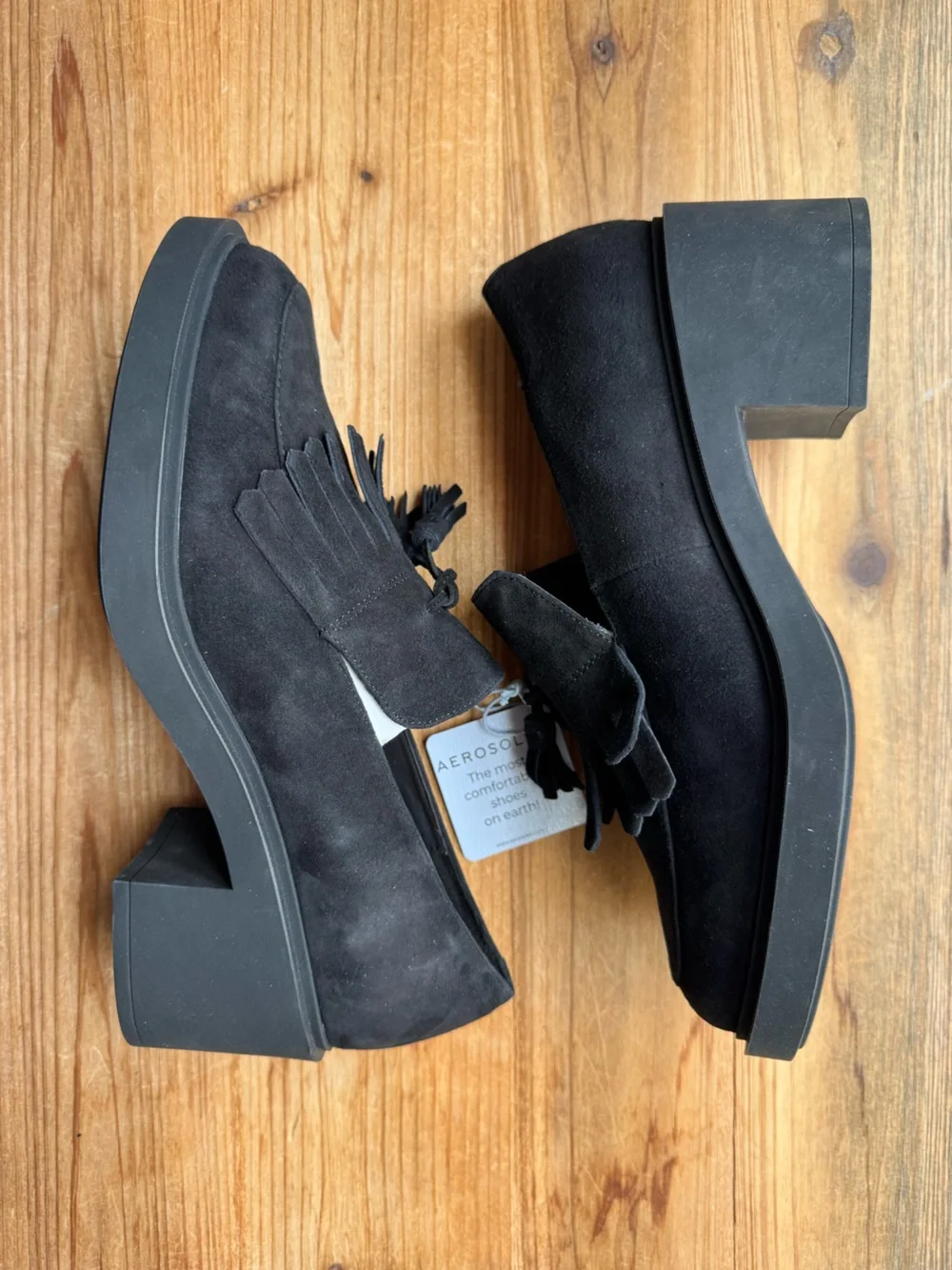 NWT Aerosoles Gibes Women’s Heeled Loafers 9